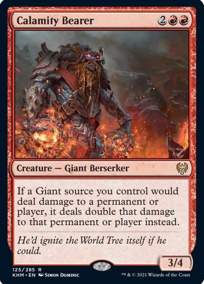 Calamity Bearer [Kaldheim] [Foil]
