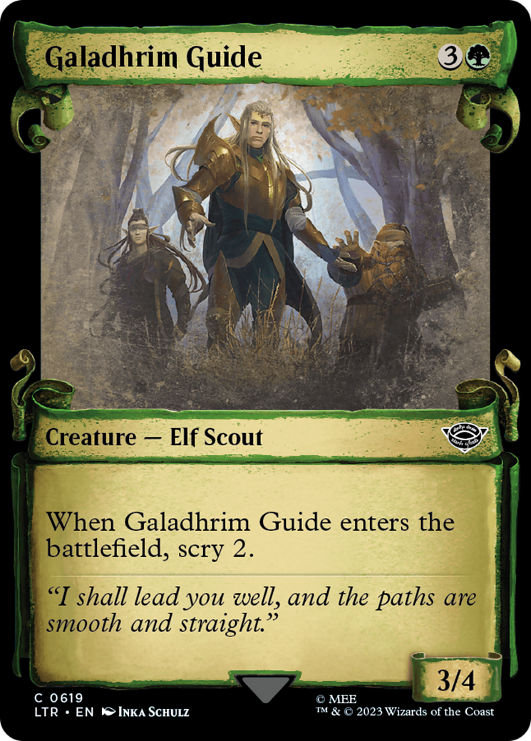 Galadhrim Guide [The Lord of the Rings: Tales of Middle-Earth Showcase Scrolls] [Foil]