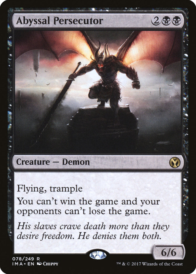 Abyssal Persecutor [Iconic Masters] [Foil]