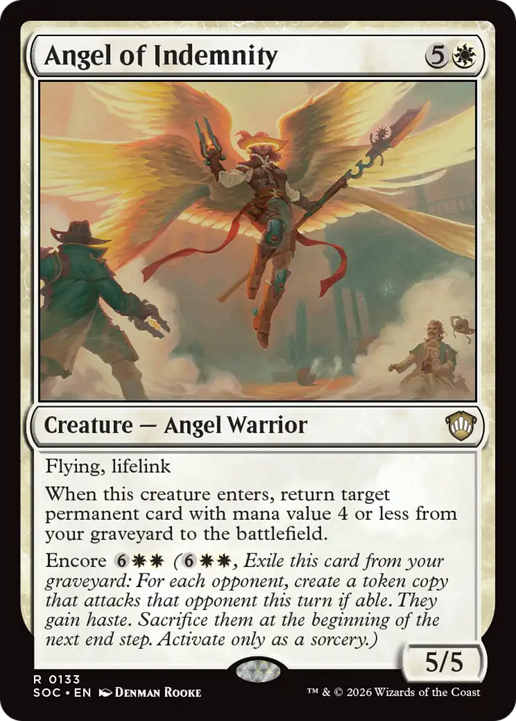 Angel of Indemnity [Secrets of Strixhaven Commander] [Foil]