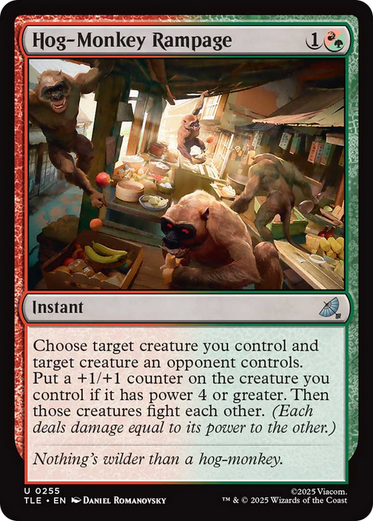 Hog-Monkey Rampage [Avatar: The Last Airbender: Eternal-Legal] [Foil]