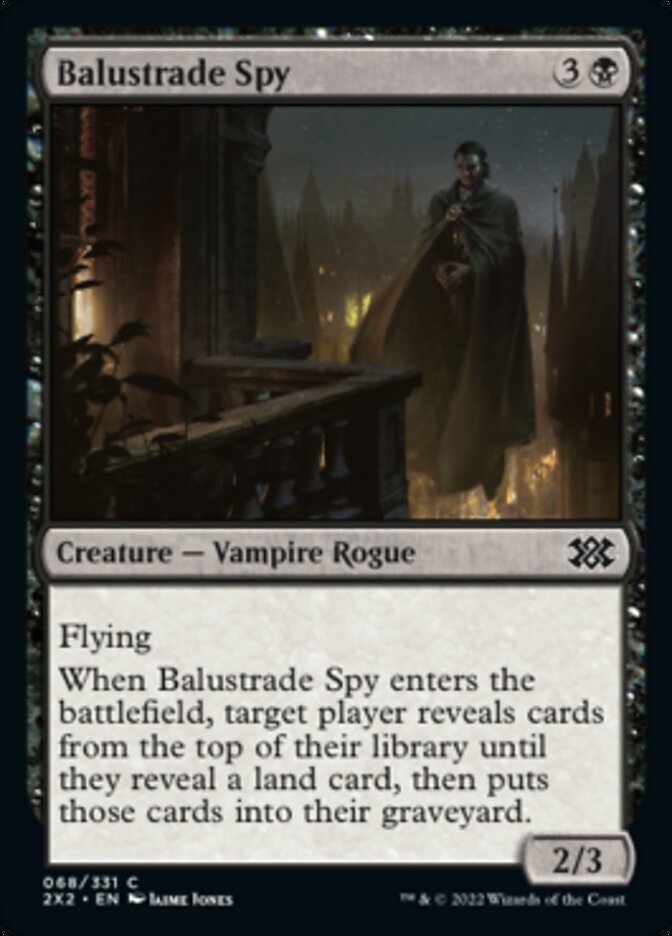 Balustrade Spy [Double Masters 2022] [Foil]