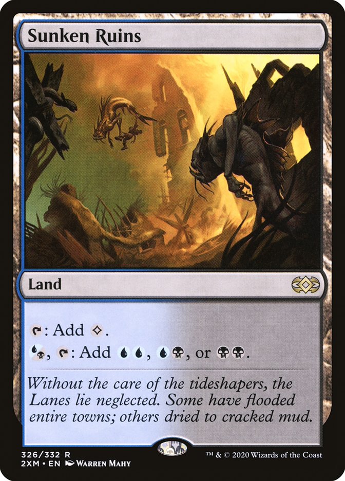Sunken Ruins [Double Masters] [Foil]