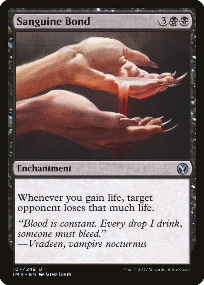 Sanguine Bond [Iconic Masters] [Foil]