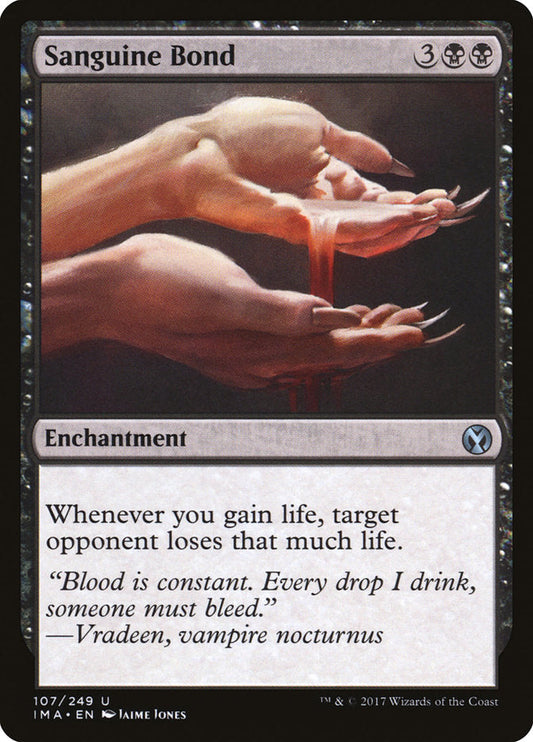 Sanguine Bond [Iconic Masters] [Foil]