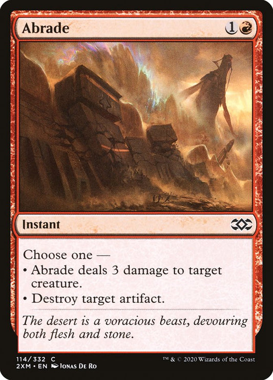 Abrade [Double Masters] [Foil]