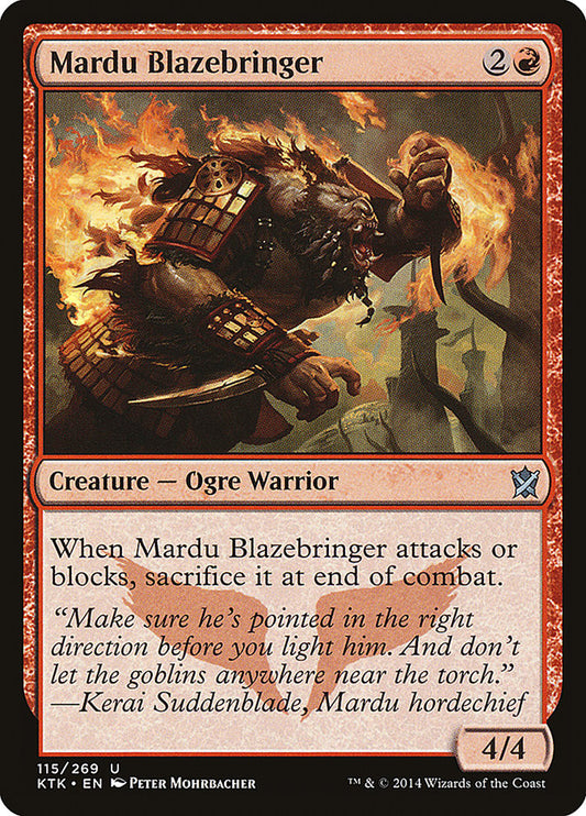 Mardu Blazebringer [Khans of Tarkir] [Foil]