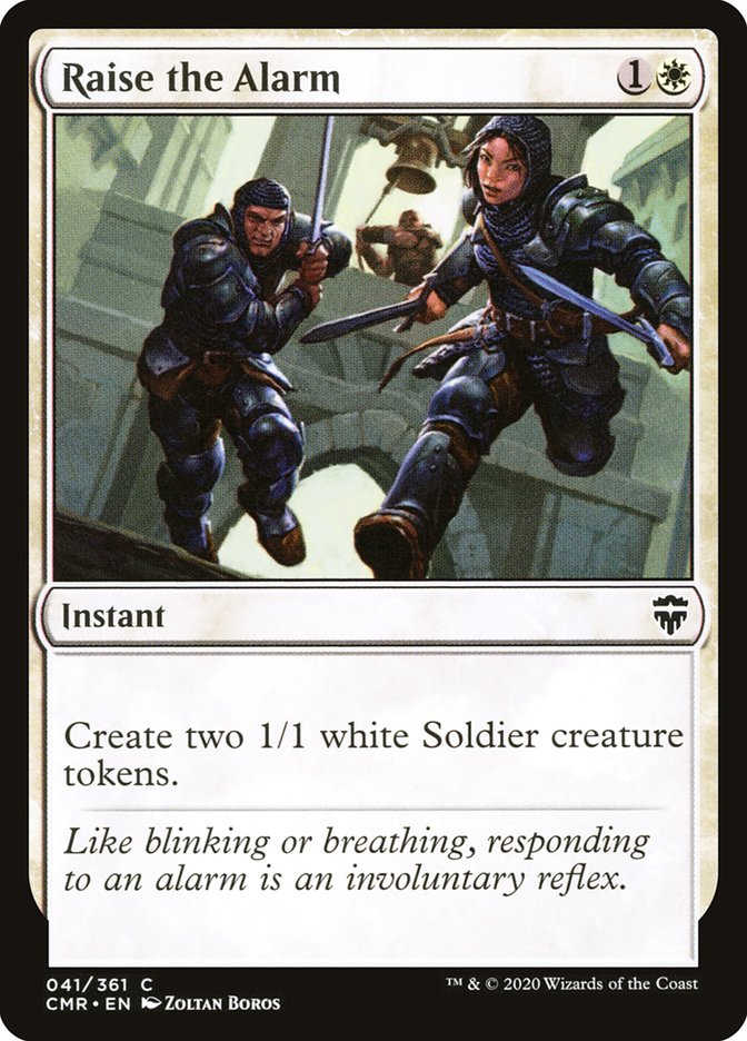 Raise the Alarm [Commander Legends] [Foil]