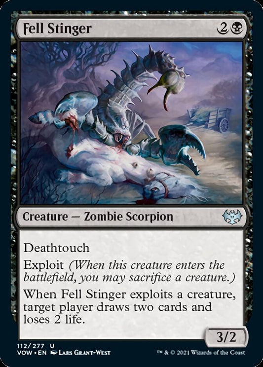 Fell Stinger [Innistrad: Crimson Vow] [Foil]