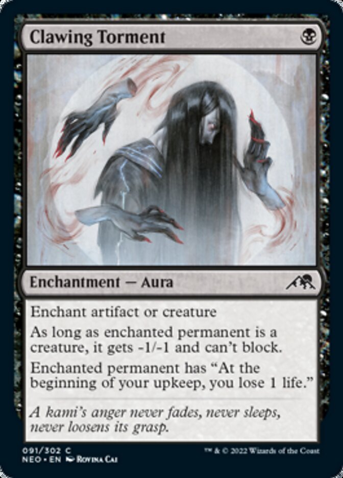 Clawing Torment [Kamigawa: Neon Dynasty] [Foil]