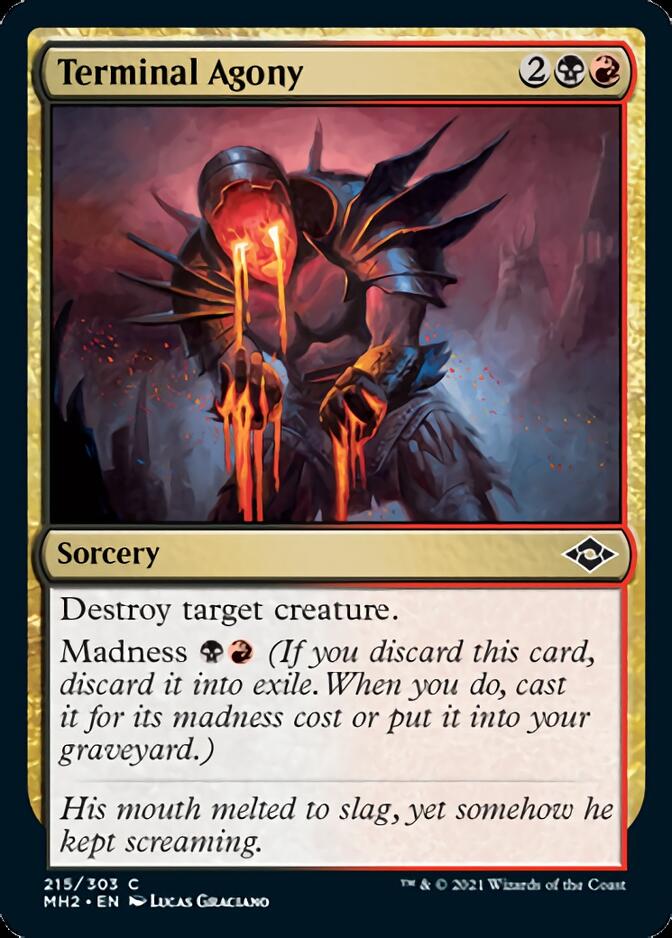 Terminal Agony [Modern Horizons 2] [Foil]