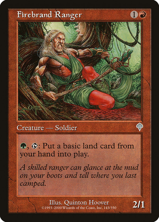 Firebrand Ranger [Invasion] [Foil]