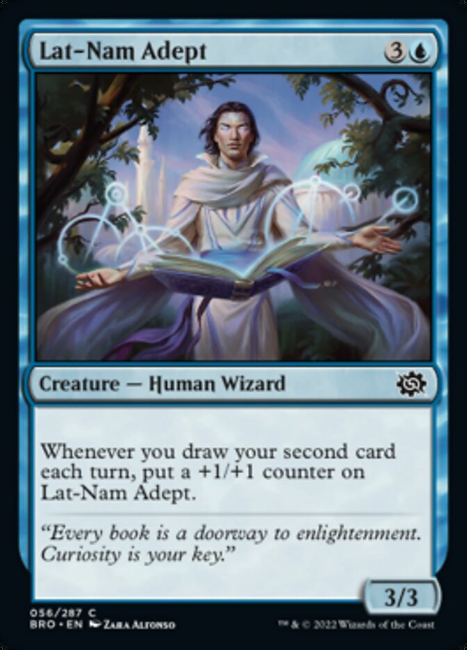 Lat-Nam Adept [The Brothers' War] [Foil]