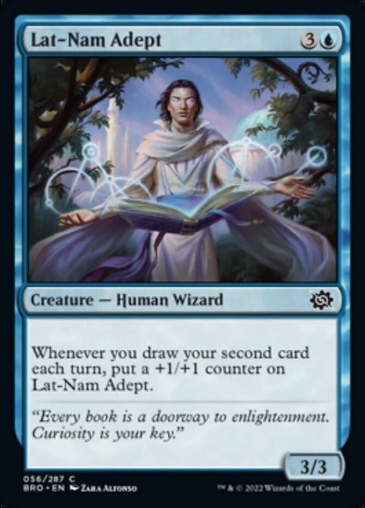 Lat-Nam Adept [The Brothers' War] [Foil]