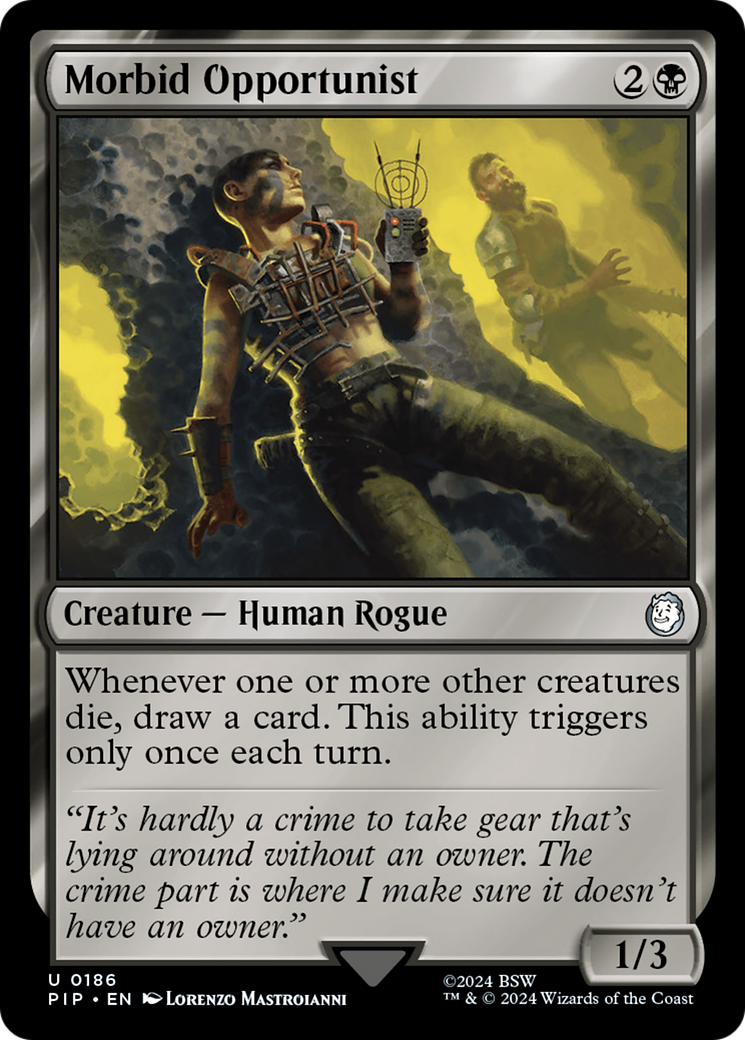 Morbid Opportunist [Fallout] [Foil]