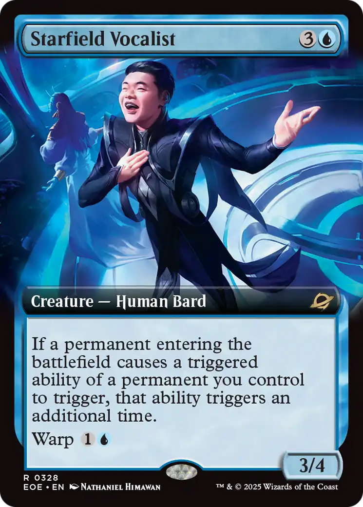 Starfield Vocalist (Extended Art) [Edge of Eternities] [Foil]