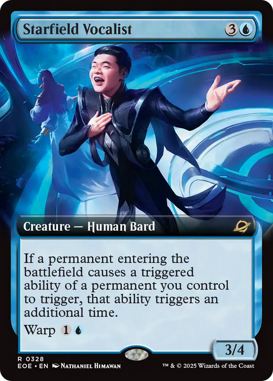 Starfield Vocalist (Extended Art) [Edge of Eternities] [Foil]