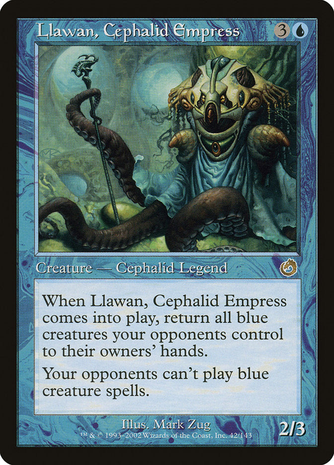 Llawan, Cephalid Empress [Torment] [Foil]