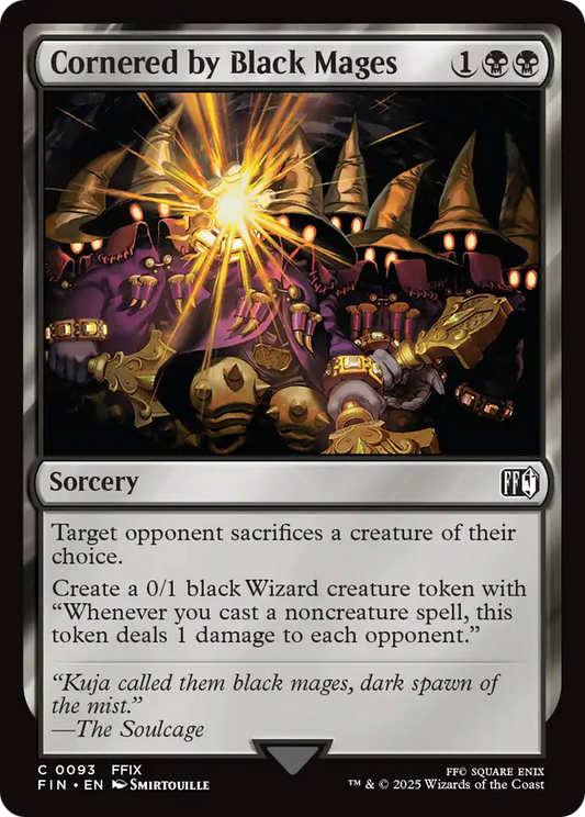 Cornered by Black Mages [FINAL FANTASY] [Foil]