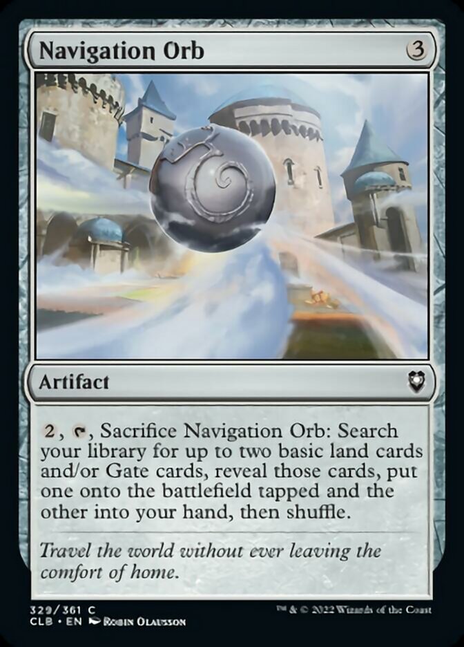 Navigation Orb [Commander Legends: Battle for Baldur's Gate] [Foil]