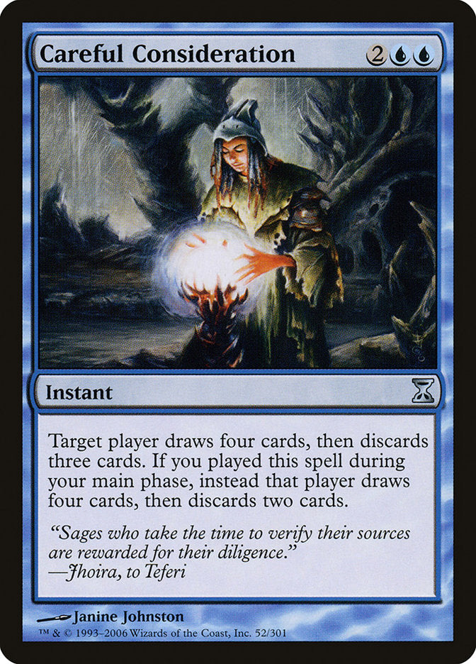 Careful Consideration [Time Spiral] [Foil]