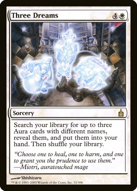 Three Dreams [Ravnica: City of Guilds] [Foil]