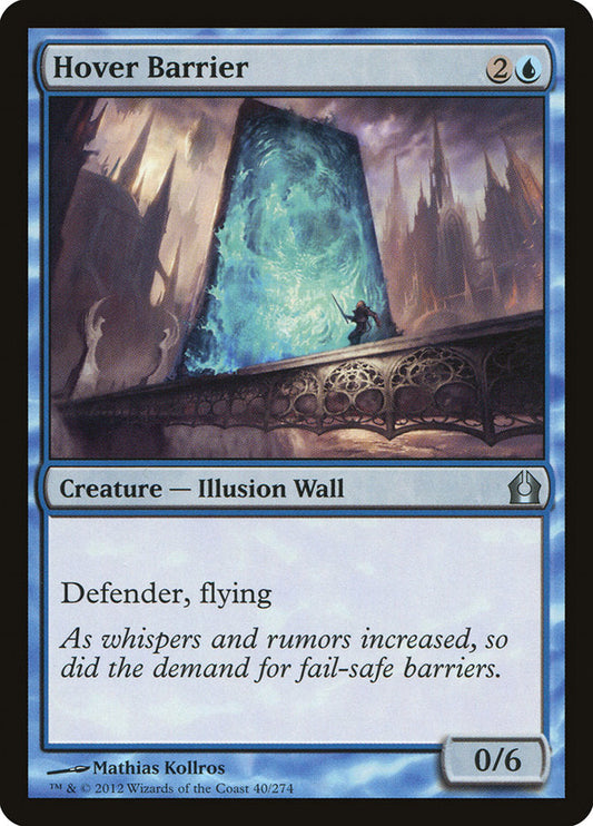 Hover Barrier [Return to Ravnica] [Foil]