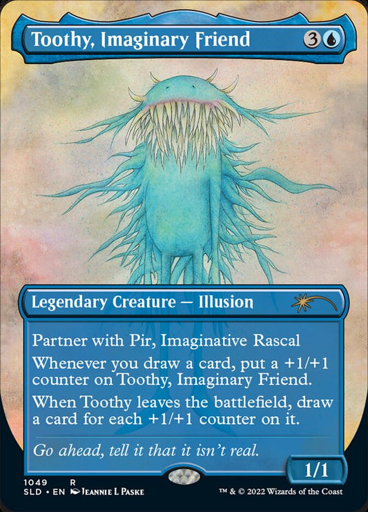 Toothy, Imaginary Friend (Borderless) [Secret Lair Drop Series] [Foil]