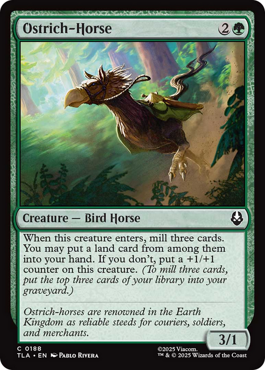 Ostrich-Horse [Avatar: The Last Airbender] [Foil]
