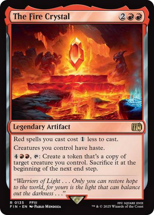 The Fire Crystal [FINAL FANTASY] [Foil]