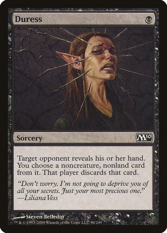 Duress [Core Set 2010] [Foil]