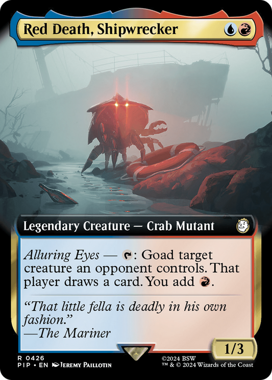 Red Death, Shipwrecker (Extended Art) [Fallout] [Foil]