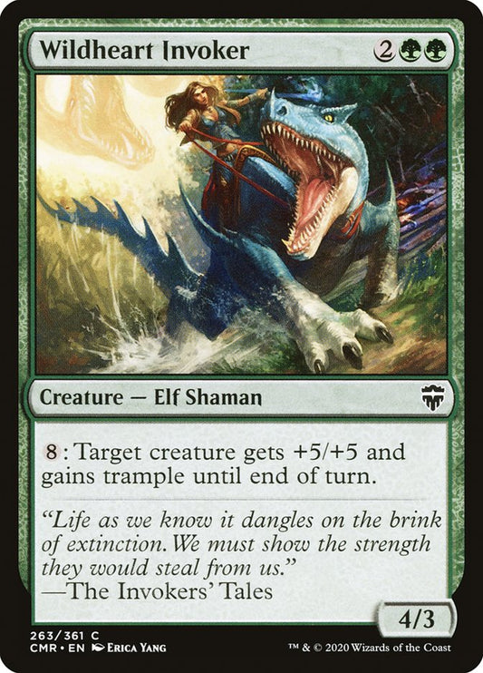 Wildheart Invoker [Commander Legends] [Foil]