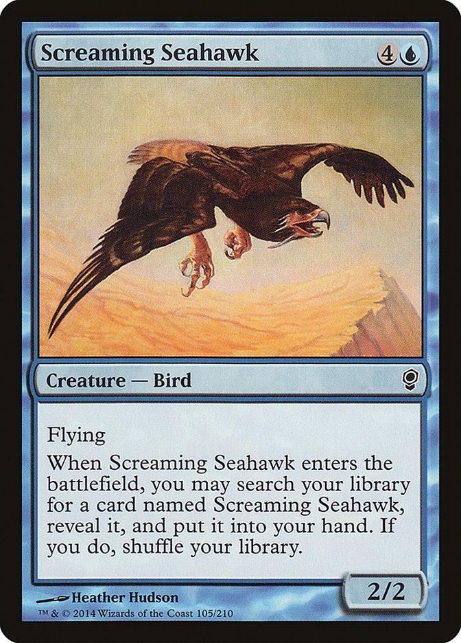 Screaming Seahawk [Conspiracy] [Foil]