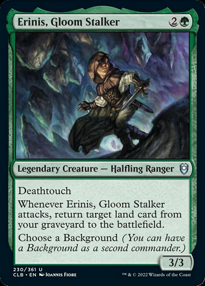 Erinis, Gloom Stalker [Commander Legends: Battle for Baldur's Gate] [Foil]