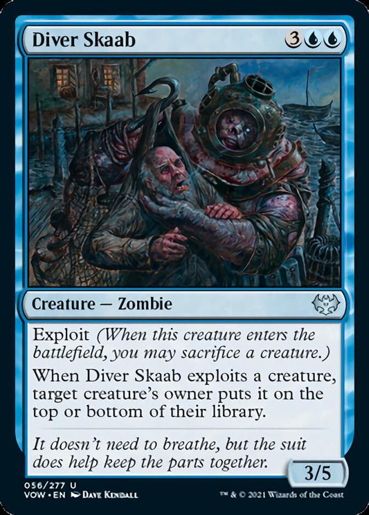 Diver Skaab [Innistrad: Crimson Vow] [Foil]