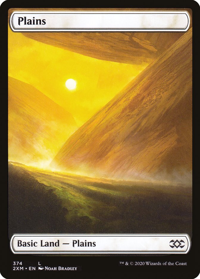 Plains (374) [Double Masters] [Foil]