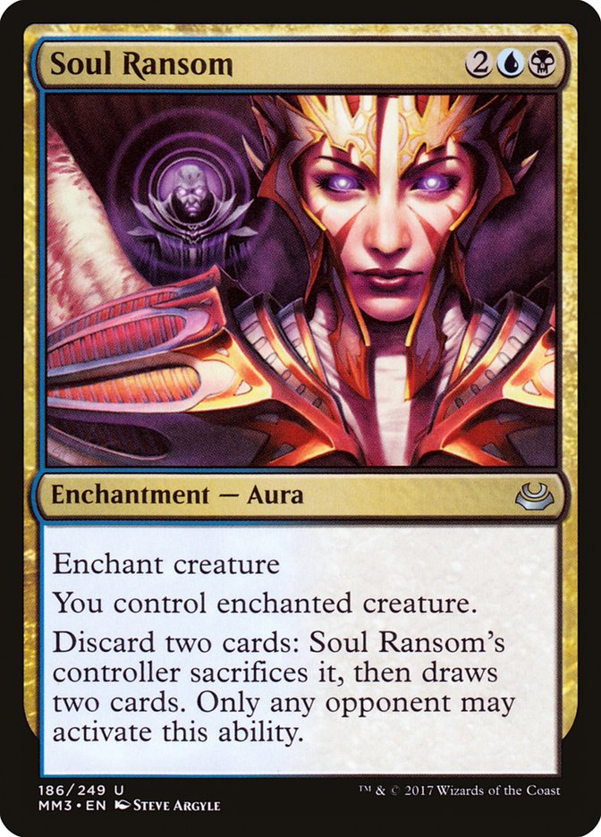 Soul Ransom [Modern Masters 2017] [Foil]