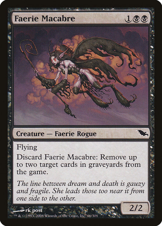 Faerie Macabre [Shadowmoor] [Foil]
