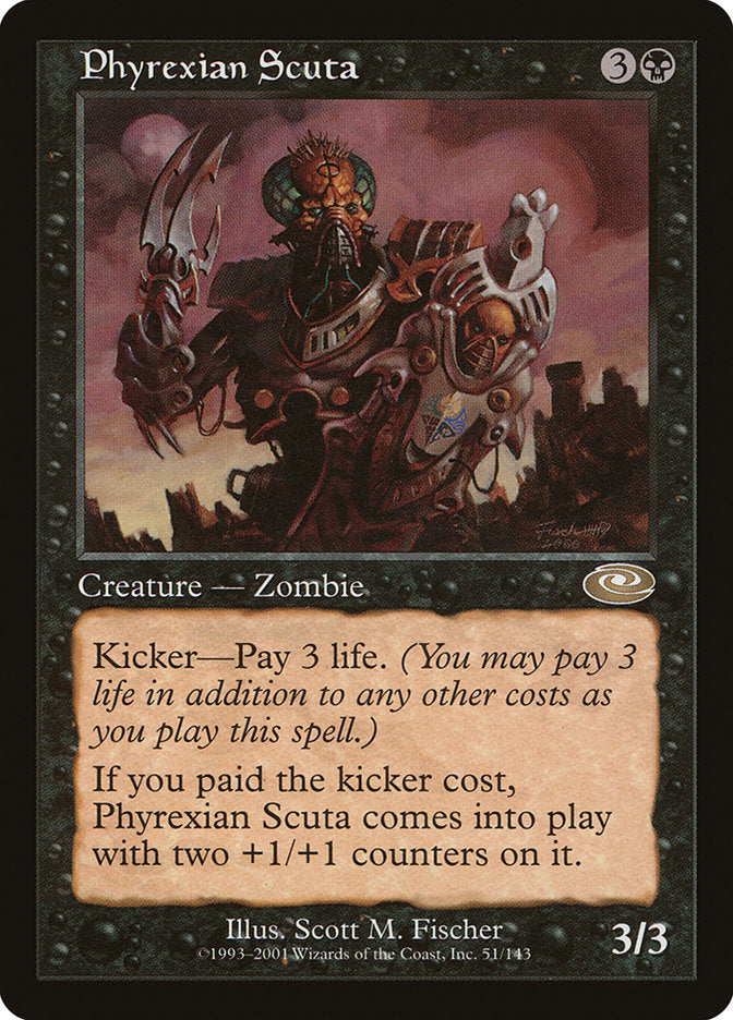 Phyrexian Scuta [Planeshift] [Foil]