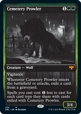 Cemetery Prowler [Innistrad: Double Feature] [Foil]