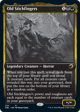 Old Stickfingers [Innistrad: Double Feature] [Foil]