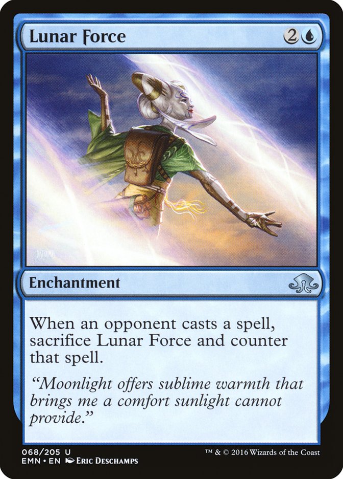 Lunar Force [Eldritch Moon] [Foil]