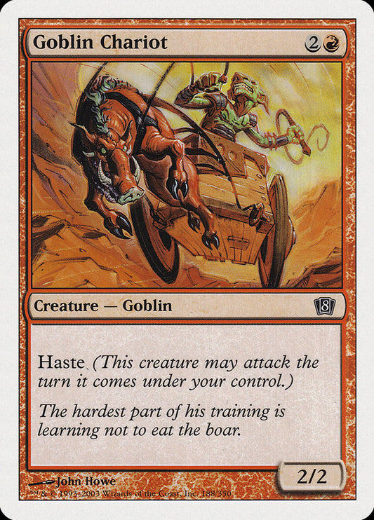 Goblin Chariot [Eighth Edition] [Foil]