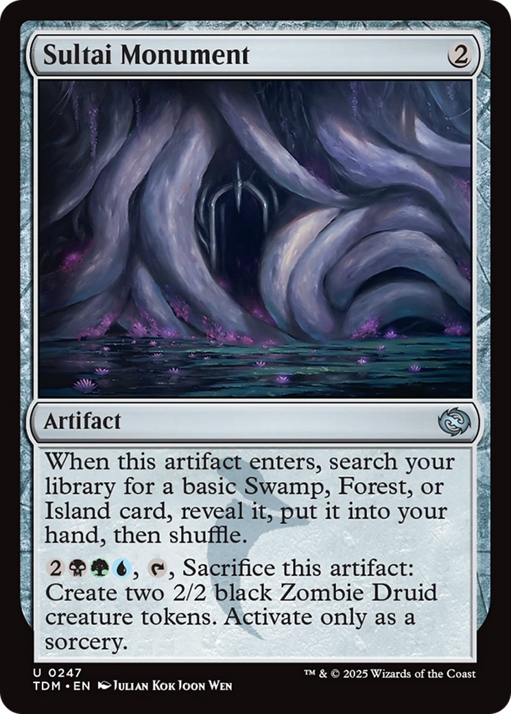 Sultai Monument [Tarkir: Dragonstorm] [Foil]