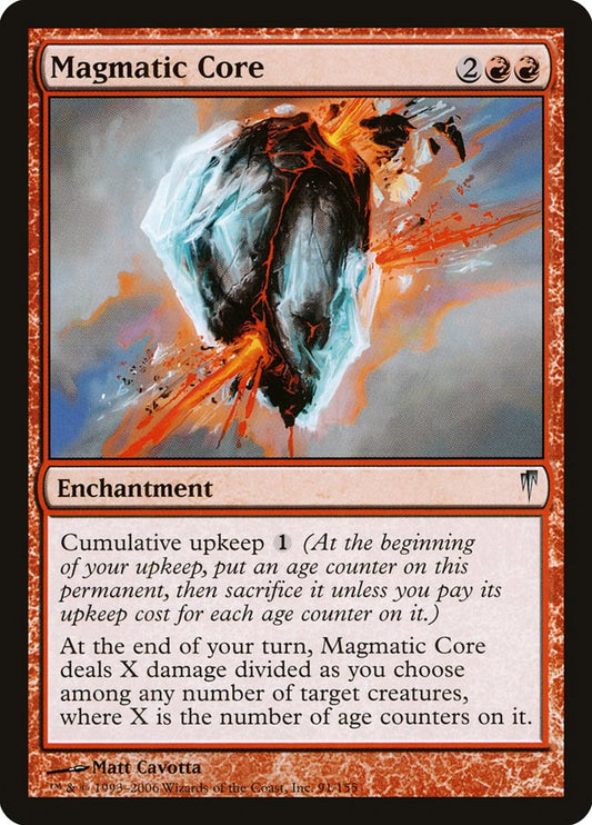 Magmatic Core [Coldsnap] [Foil]
