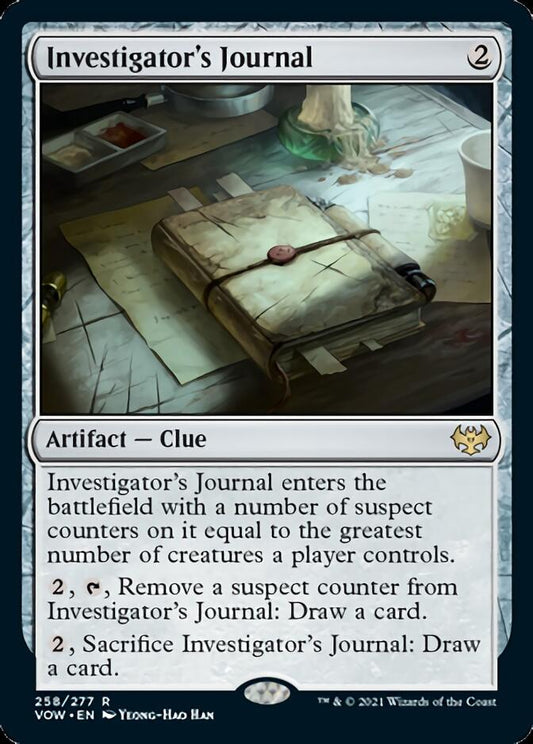 Investigator's Journal [Innistrad: Crimson Vow] [Foil]