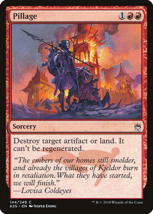 Pillage [Masters 25] [Foil]