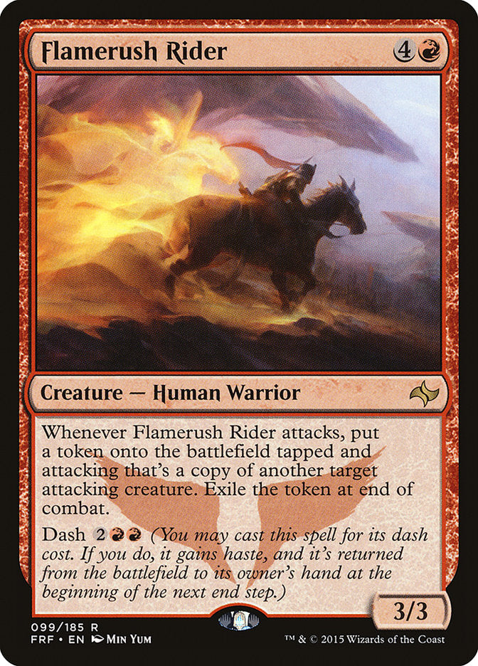 Flamerush Rider [Fate Reforged] [Foil]