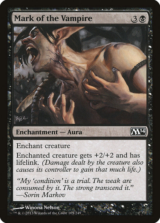 Mark of the Vampire [Core Set 2014] [Foil]